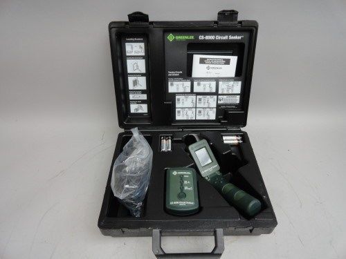 New Greenlee CS-8000 circuit seeker circuit tracer breaker finder