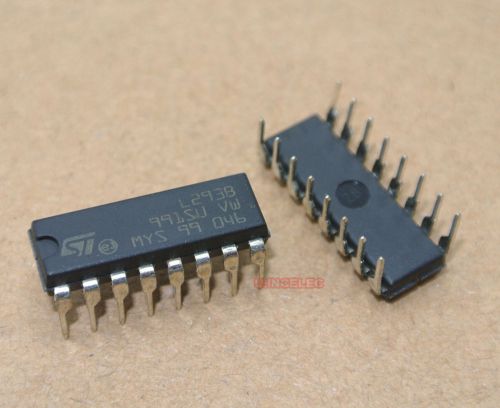 2pcs Original L293B IC DRIVER Half Bridge 4CH 16-DIP ST