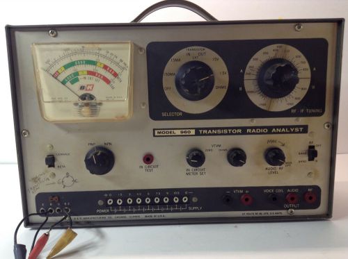 B &amp; K Transistor Radio Analyst Model 960