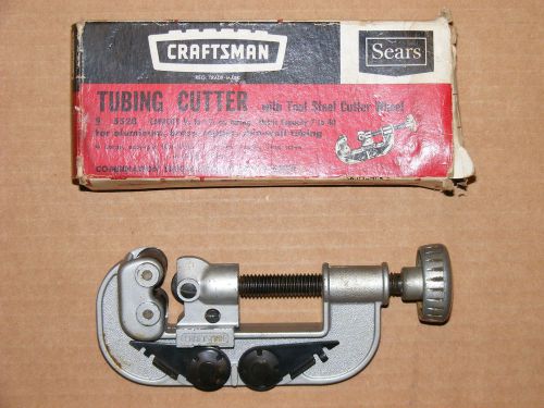 Vintage Craftsman 1/4&#034;- 1-1/2&#034; OD Tubing/Tube Cutter