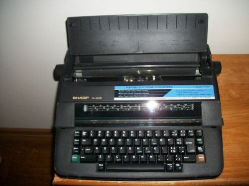 Sharp PA-3100II Portable Electronic Intelliwriter Typewriter GU w/ Manual