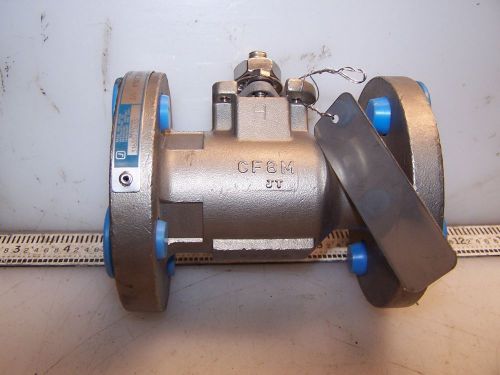 New jamesbury 3/4&#034; stainless steel ball valve cf8m dn20 275 psig 9150313600ttt2 for sale