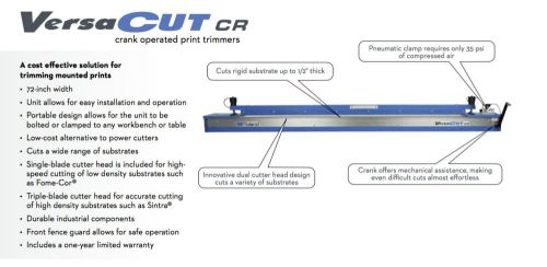 Roland VersaCUT CR 72&#034; Substrate Trimmer