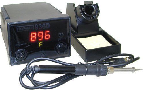 Tekpower TP936D 40 Watts Digital Soldering Station, working as Weller WLC100