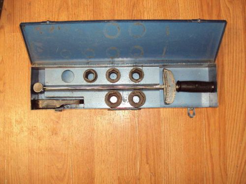 LOWELL NO 510 UTILITY SET ADJUSTABLE ANGLE TORQUE WRENCH  RATCHETING ARM