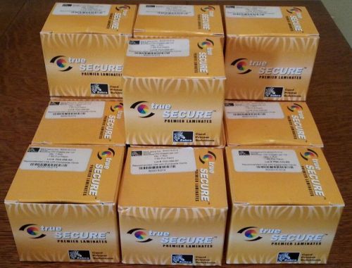 (13) ZEBRA 800015-014 TRUE SECURE LAMINATE RIBBON 100 IMAGES