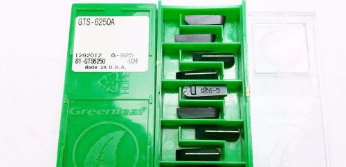 Greenleaf GTS-6250 G-925 Grooving Parting Carbide Inserts (QTY 8) (RT 101)