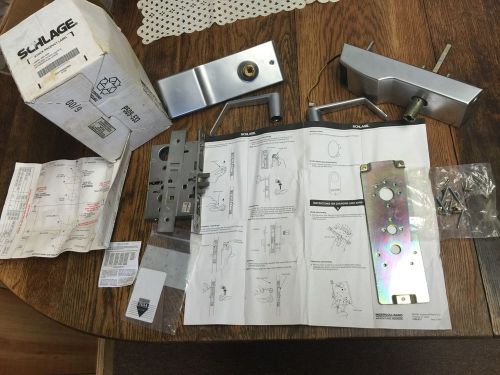 Schlage * mortise lock set * l-series l9080l 06a 626 storeroom keyless  for sale