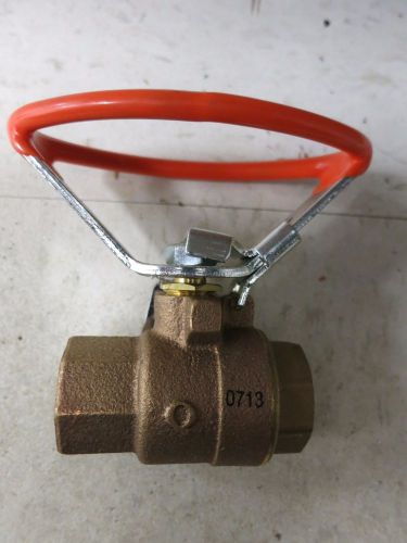 BRASS VALVE 3/4&#034; 600 CWP #0713 Inline, FNPT, 3/4&#034;