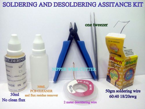 Soldering Desoldeing  Repairing Reballing students assitance KIT  DIY