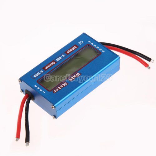 Digital 60V/100A Battery Power Analyzer Watt Meter Balancer for DC RC Helicopter