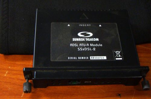 Sunrise Telcom Alcatel ADSL ATU-R Module SSxDSL-2