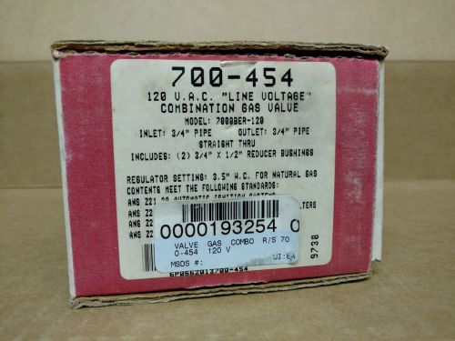 Robertshaw 700-454 gas valve, fast opening for sale