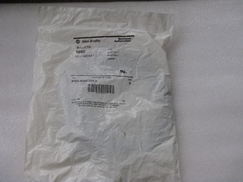 Allen-Bradley 889D-R4BCDM-3 SER B QD CORDSET 3M CABLE