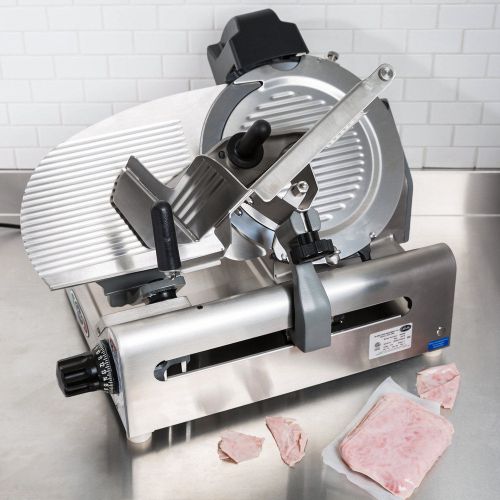 Globe 3600N 13&#034; Heavy Duty Manual Gravity Feed Slicer - 1/2 hp