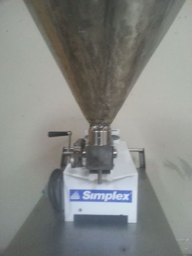 Simplex as-1 piston filler for creams salsa paste for sale