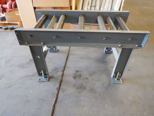 NEW Roller Conveyor 30 1/2&#034; W x 60&#034; L x 33.5&#034; H Saw Table Heavy Duty NEW