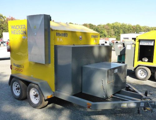 2011 wacker ground heater e-3000 thaw frozen ground heat cure concrete hydronic for sale