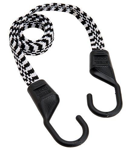 Keeper 06113 Ultra 40&#034; Black/White Flat Bungee Cord