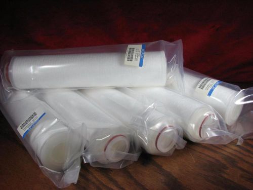 (6) Millipore Cartridge Lab Water Filter lot Rogard 12&#034; x 2-3/4&#034; dia CDPRM1206