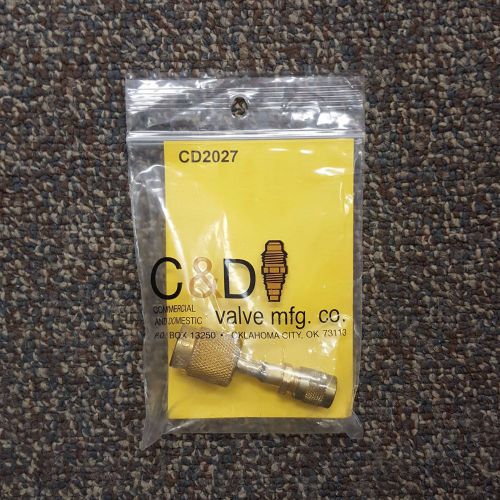 C&amp;D Valve CD2027 1/2&#034; Fem Acme Swivel x 1/4&#034; M Flare - New!