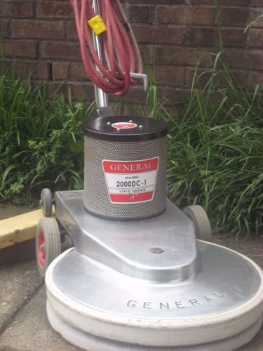 High speed floor burnisher for sale