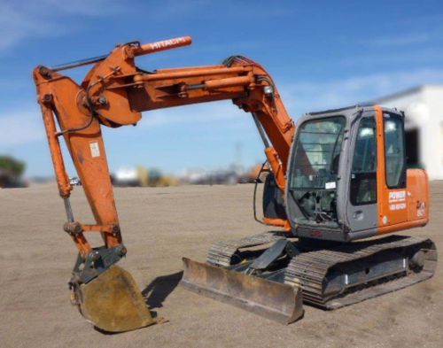 2006 hitachi zx 80 mini excavator (stock #1743) for sale