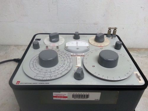 General Radio Model 1650-B Impedance Bridge.