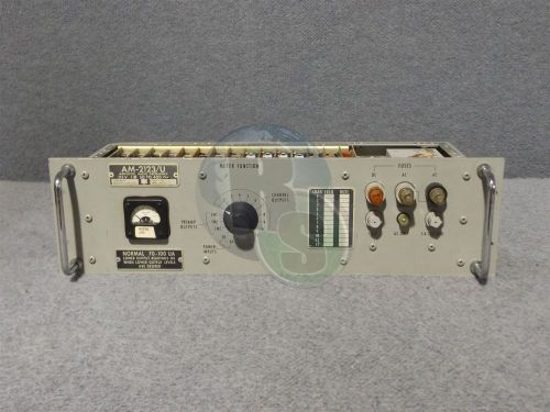 Fluke montronics am-2123/u radio frequency amplifier normal 70-100 ua for sale