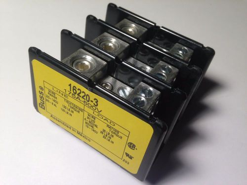 Bussmann 16220-3 distribution block for sale