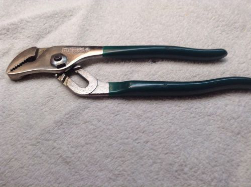 Diamond Diamalloy 8&#034; Groove Joint Plier Cushion Grips  HL18P USA Vintage