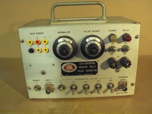 ORNL Mercury Relay Pulse Generator, Pulser, not DOA, nuclear pulse generator