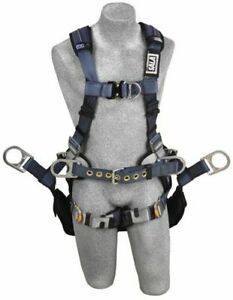 DBI-SALA ExoFit XP 1110303 Tower Climbing Harness + Lanyard &amp; Tether