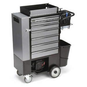 FLEXCART FC-100CSWAT Black,Light Duty,Tool Utility Cart