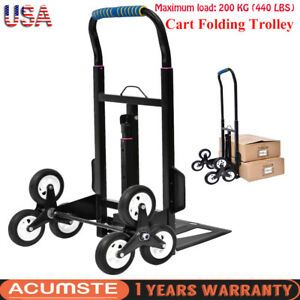 Platform Cart 440lbs Folding Foldable Dolly Push Hand Truck Moving Warehouse