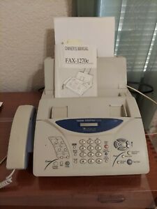 Brother Intellifax-1270c Plain Paper Personal Fax with Phone and Copier