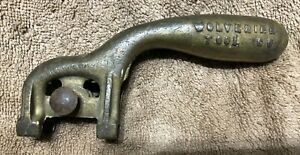Wolverine Tool Company Detroit Mich. Brass Handle