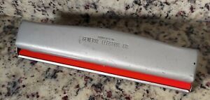 General Electric Vintage Red 3 Hole Punch New England Paper Punch Co USA