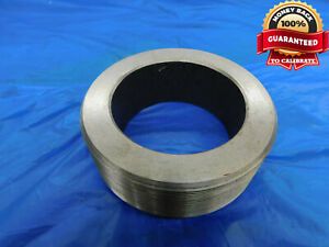 SHOPMADE 5&#034; 12 THREAD PLUG GAGE 5.0 5.00 5.000 5.0000 5&#034;-12 INSPECTION CHECK