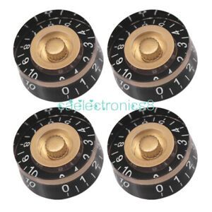 4PCS Electric Guitar Tone Volume Control Knobs for EPI/LP Electric Guitar NEW