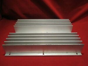 Aluminum Heat Sink with Fins 8 1/2&#034; x 6 1/2&#034; x 1 1/2&#034;