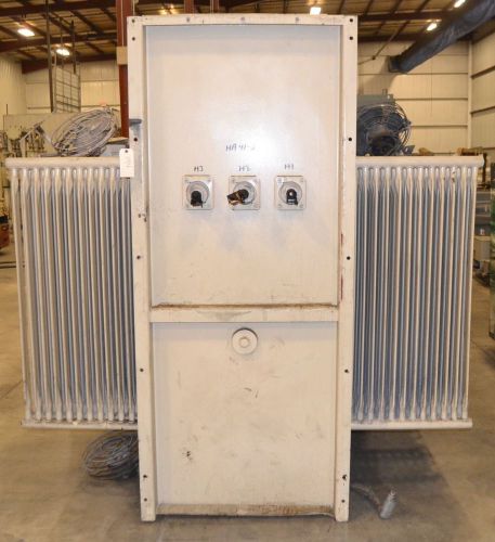 GENERAL ELECTRIC GE CLASS OA 1500KVA 3PH 4160V 277/480V TRANSFORMER D394579