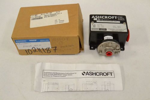 NEW ASHCROFT B424B SNAP ACTION SWITCH 3500KPA 500PSI 480V-AC 15A AMP B297502