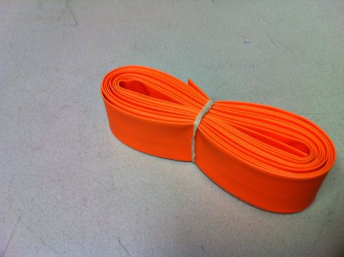 3/4&#034; id / 20mm thermosleeve orange polyolefin 2:1 heat shrink - 10&#039; section for sale
