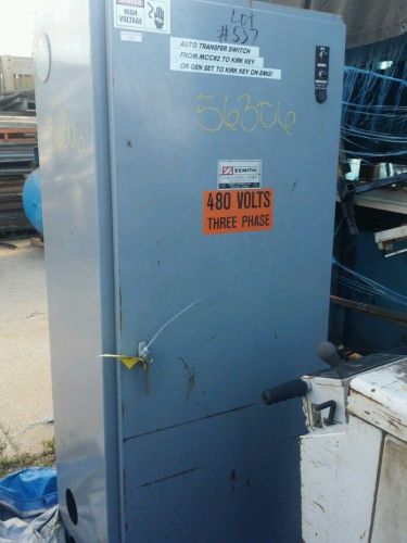 ZENITH AUTOMATIC TRANSFER 480V 600A