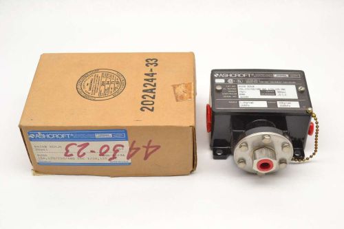 NEW ASHCROFT B424B XCHJK 20PSI 1.4KG/CM2 PRESSURE 125/250/480V-AC SWITCH B479281