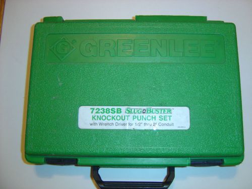 GREENLEE 7238SB SLUGBUSTER KNOCKOUT PUNCH SET