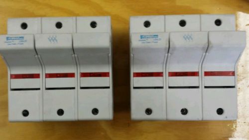 Ferraz. shawmut 3 pole fuse holder for sale