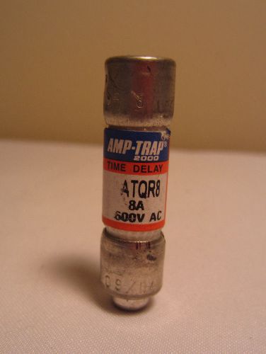 Ferraz Shawmut ATQR8 ATQR-8 Time Delay 8 Amp 600V Current Limiting Fuse