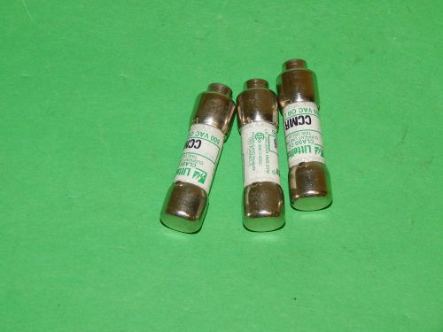 Lot of 3 littlefuse ccmr-6 fuse 6 amp 600 volt ccmr6 for sale